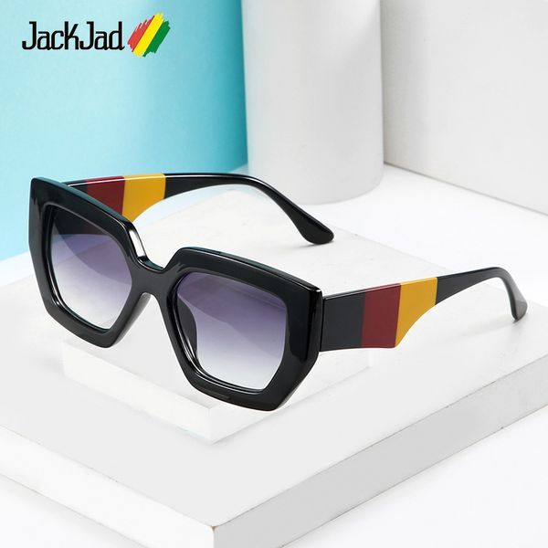 jackjad 2020 fashion vintage cat eye style gradient sunglasses women ins multicolor brand design sun glasses 2119, White;black
jackjad 2020 fashion vintage cat eye style gradient sunglasses women ins multicolor brand design sun glasses 2119, White;black
