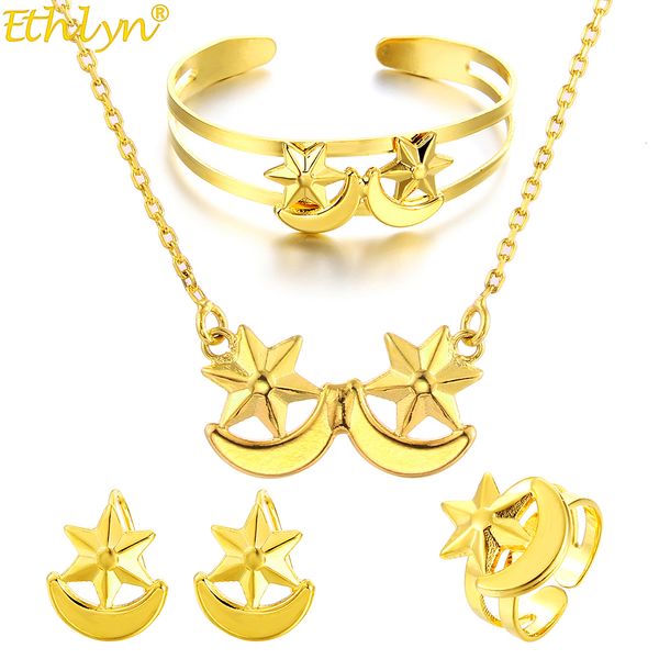 ethlyn african fashion design gold color jewelry set for girls/baby/kids ,star four-pcs jewelry sets child christmas gifts s317, Silver
ethlyn african fashion design gold color jewelry set for girls/baby/kids ,star four-pcs jewelry sets child christmas gifts s317, Silver