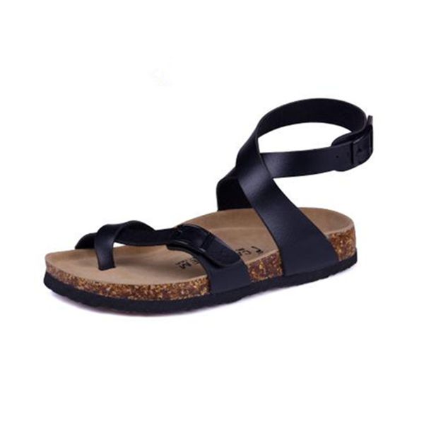 fashion designer cork sandals new women casual summer beach men gladiator buckle strap sandals shoe ing, Black
fashion designer cork sandals new women casual summer beach men gladiator buckle strap sandals shoe ing, Black
