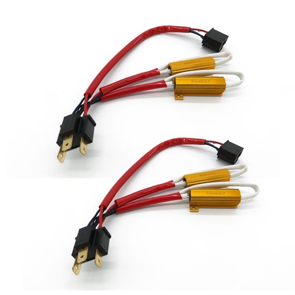 2pcs 100w 8rj h4 headlight load resistor led canbus car fog lamps decoder error warning resistance
2pcs 100w 8rj h4 headlight load resistor led canbus car fog lamps decoder error warning resistance
