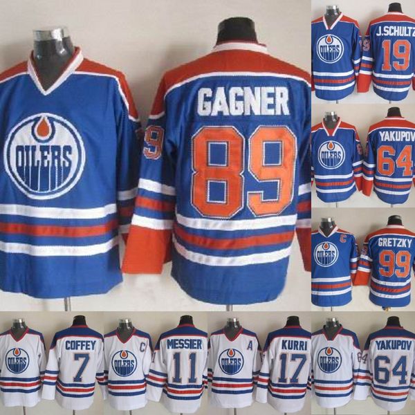 EDMONTON OILERS 99 Wayne Gretzky 31 Grant Fuhr 7 Paul Coffey 30 Bill Ranford 4 Taylor Hall 11 Mark Messier 89 Sam Gagner Hockey Jerseys
EDMONTON OILERS 99 Wayne Gretzky 31 Grant Fuhr 7 Paul Coffey 30 Bill Ranford 4 Taylor Hall 11 Mark Messier 89 Sam Gagner Hockey Jerseys