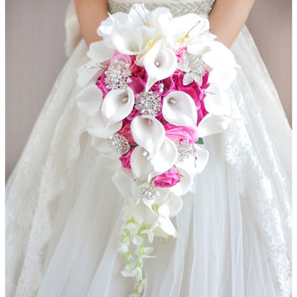 waterfall red wedding flowers bridal bouquets artificial pearls crystal wedding bouquets bouquet de mariage rose
waterfall red wedding flowers bridal bouquets artificial pearls crystal wedding bouquets bouquet de mariage rose