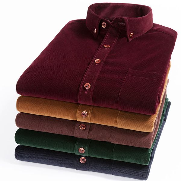 spring autumn 2019 men inner shirt thermal corduroy long sleeve business dress chemise blouse casual clothing vintage shirt male, White;black
spring autumn 2019 men inner shirt thermal corduroy long sleeve business dress chemise blouse casual clothing vintage shirt male, White;black