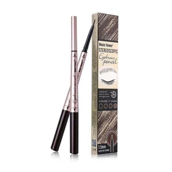 double fine eyebrow pencil 4 colors waterproof smudge-proof long lasting eye brow natural nude makeup
double fine eyebrow pencil 4 colors waterproof smudge-proof long lasting eye brow natural nude makeup