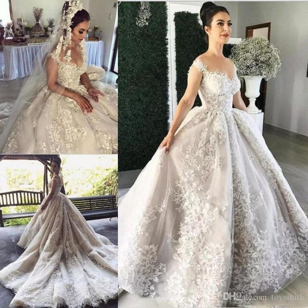 gorgeous white wedding gowns puffy chapel train lace appliqued bridal gowns with covered button engagement ps custom
gorgeous white wedding gowns puffy chapel train lace appliqued bridal gowns with covered button engagement ps custom
