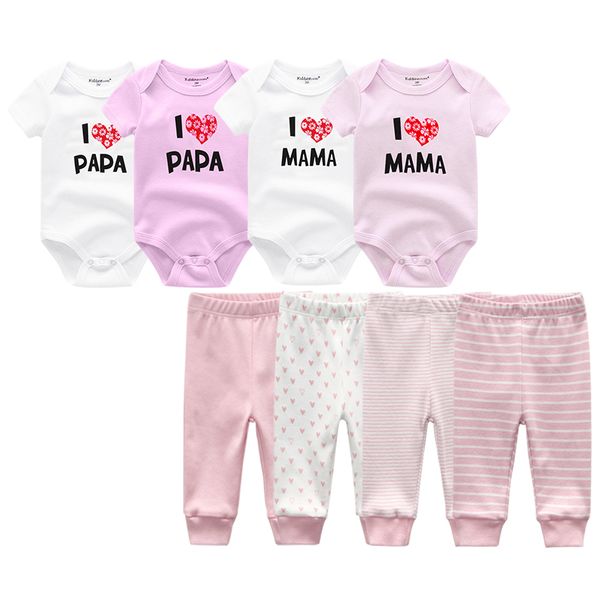 fashion summer short sleeve baby bodysuits+pant baby i love papa mama design newborn jumpsuit kids clothes sets outfits, White
fashion summer short sleeve baby bodysuits+pant baby i love papa mama design newborn jumpsuit kids clothes sets outfits, White