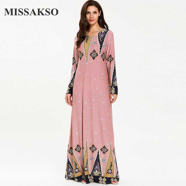 missakso pink vintage print dress maxi casual female spring autumn o neck loose women dresses sweet plus size female royal abaya, Black;gray
missakso pink vintage print dress maxi casual female spring autumn o neck loose women dresses sweet plus size female royal abaya, Black;gray