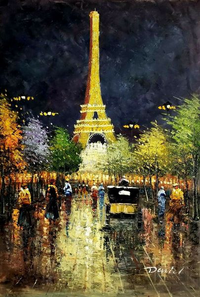 decorative wall picture painting art hand painted classic night eiffel tower oil painting on canvas landscape wall art
decorative wall picture painting art hand painted classic night eiffel tower oil painting on canvas landscape wall art