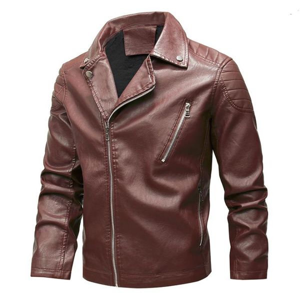 2020 mens leather jackets casual winter solid collar motorcycle pu leather jackets mens faux biker windbreaker 6xl, Black
2020 mens leather jackets casual winter solid collar motorcycle pu leather jackets mens faux biker windbreaker 6xl, Black