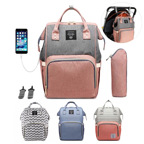 lequeen diaper bag usb charging backpack waterproof mommy bag diaper large capacity multi-function backpack baby
lequeen diaper bag usb charging backpack waterproof mommy bag diaper large capacity multi-function backpack baby