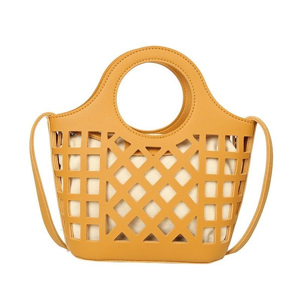 summer ladies shoulder bag imitation leather women crossbody bags hollow fashion youth handbag yellow
summer ladies shoulder bag imitation leather women crossbody bags hollow fashion youth handbag yellow