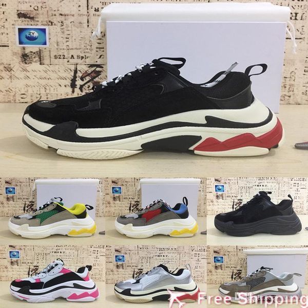 2019 17fw новый paris triple s кроссовки мода папа повседневная роскошная обувь для мужских женщин все черный белый серый красный зеленый сп
2019 17fw новый paris triple s кроссовки мода папа повседневная роскошная обувь для мужских женщин все черный белый серый красный зеленый сп