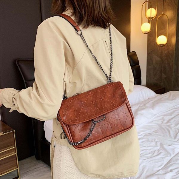 solid color vintage leather crossbody bags for women 2019 winter shoulder messenger bag female travel chain handbags lady
solid color vintage leather crossbody bags for women 2019 winter shoulder messenger bag female travel chain handbags lady