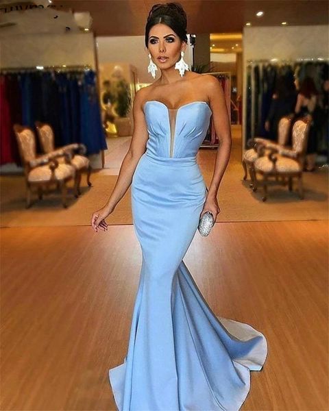 sky blue sweetheart evening dress floor length satin dresses zipper back cocktail graduation robe de soiree, Black;red
sky blue sweetheart evening dress floor length satin dresses zipper back cocktail graduation robe de soiree, Black;red
