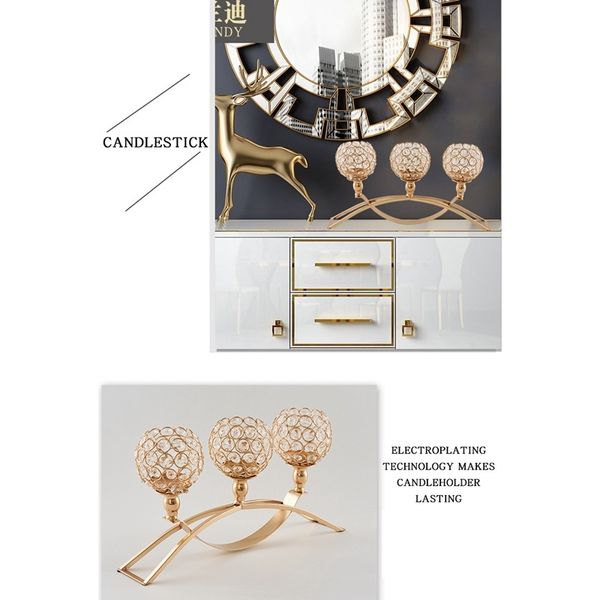 crystal candle holders 3 holders iron candelabra holder coffee table decorative centerpieces for living room dinning decoration candle holde
crystal candle holders 3 holders iron candelabra holder coffee table decorative centerpieces for living room dinning decoration candle holde