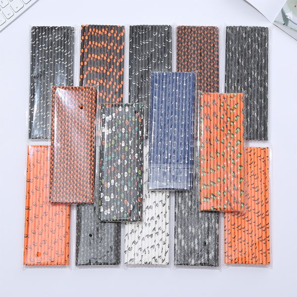 14 styles of halloween decoration party creative decoration 25 straws yellow bottom black bat pattern halloween jj19918, Silver
14 styles of halloween decoration party creative decoration 25 straws yellow bottom black bat pattern halloween jj19918, Silver