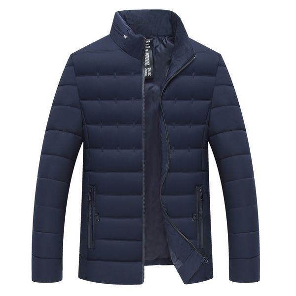 2018 new style stand collar slim fit thick cotton-padded clothes men's fashion warm cotton coat men cotton jacket dl145, Blue;black
2018 new style stand collar slim fit thick cotton-padded clothes men's fashion warm cotton coat men cotton jacket dl145, Blue;black