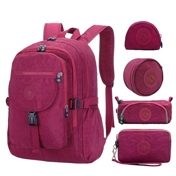 aceperch casual waterproof nylon backpack for women travel backpacks female school bag for teenage girls book mochilas
aceperch casual waterproof nylon backpack for women travel backpacks female school bag for teenage girls book mochilas