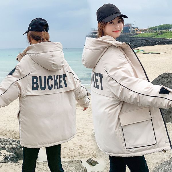 oversize tide new zipper solid fashion cotton cotton-padded jacket more big yards hooded warm winter jacket women windbreaker, Black
oversize tide new zipper solid fashion cotton cotton-padded jacket more big yards hooded warm winter jacket women windbreaker, Black