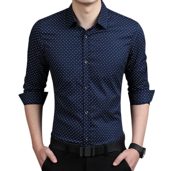 men slim fit long sleeve shirt polka dot casual business shirt plus size 5xl 88, White;black
men slim fit long sleeve shirt polka dot casual business shirt plus size 5xl 88, White;black