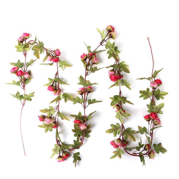 220cm long artificial rose flowers vine autumn cane backdrop decor silk fake rattan garland for wedding home l decoration
220cm long artificial rose flowers vine autumn cane backdrop decor silk fake rattan garland for wedding home l decoration
