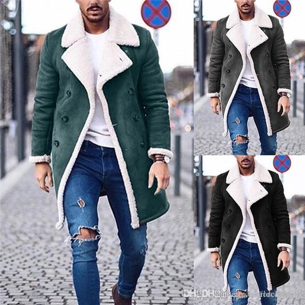 designer mens solid trench coats fashion fleece warm winter jacket plus size mens casual long coats, Tan;black
designer mens solid trench coats fashion fleece warm winter jacket plus size mens casual long coats, Tan;black