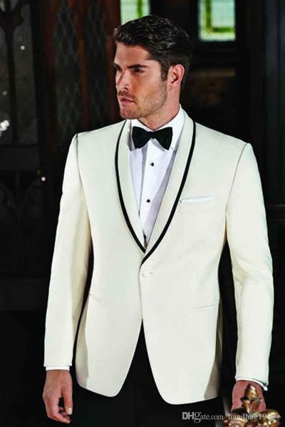 new fashion ivory groom tuxedos shawl lapel man work prom suit blazer coat trousers set (jacket+pants+tie) h:861, Black;gray
new fashion ivory groom tuxedos shawl lapel man work prom suit blazer coat trousers set (jacket+pants+tie) h:861, Black;gray
