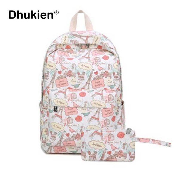 set paris printed women backpack 2019 schoolbag for teenage girls cute cat cartoon travel shoulder purse student laprucksack
set paris printed women backpack 2019 schoolbag for teenage girls cute cat cartoon travel shoulder purse student laprucksack
