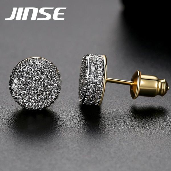 jinse mens womens gold color solid circle stud earrings white green cubic zirconia ear earrings men fashion hip hop jewelry gift, Golden;silver
jinse mens womens gold color solid circle stud earrings white green cubic zirconia ear earrings men fashion hip hop jewelry gift, Golden;silver