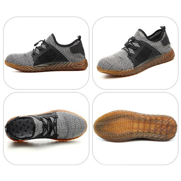 newly tennis shoes footwear with steel tip safety shoe for men anti-piercing wear resistant bf88, Black
newly tennis shoes footwear with steel tip safety shoe for men anti-piercing wear resistant bf88, Black