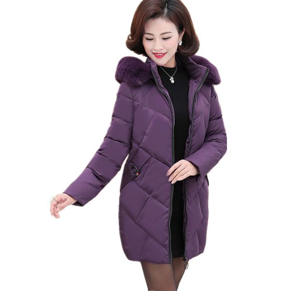 long sleeve new 2019 women medium-long parkas mother winter hooded soft fur collar plus size 5xl slim padded winter coats cq2284, Tan;black
long sleeve new 2019 women medium-long parkas mother winter hooded soft fur collar plus size 5xl slim padded winter coats cq2284, Tan;black