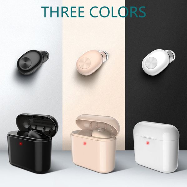 New wirele bluetooth headphone earbud mini bl1 tereo mall ingle earphone with 700mah charging box invi ible earpiece head et
New wirele bluetooth headphone earbud mini bl1 tereo mall ingle earphone with 700mah charging box invi ible earpiece head et