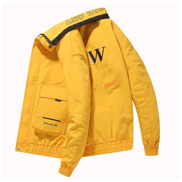 korean 2019 fashion handsome autumn hooded jackets mens jacket men embroidery coats windbreaker outwear streetwear clothing, Black;brown
korean 2019 fashion handsome autumn hooded jackets mens jacket men embroidery coats windbreaker outwear streetwear clothing, Black;brown