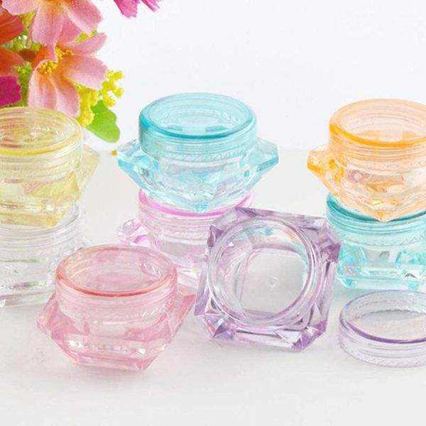 32pcs 5gempty bottles refillable bottles diamond shape refillable container face cream lotion plastic makeup jar pot
32pcs 5gempty bottles refillable bottles diamond shape refillable container face cream lotion plastic makeup jar pot