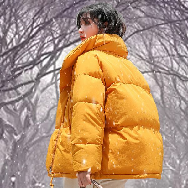 2018 women winter jacket thicken warm loose padded parka casual plus size harajuku warm down parka loose padded bf coat women, Black
2018 women winter jacket thicken warm loose padded parka casual plus size harajuku warm down parka loose padded bf coat women, Black