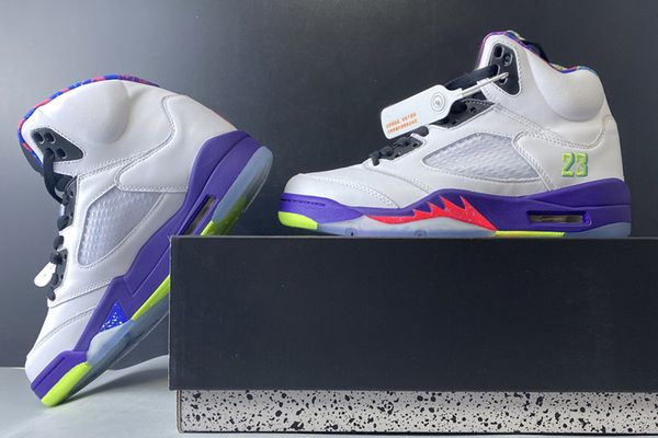 new 5 alternate bel man basketball shoes white-court purple-racer pink-ghost green 5s sports sneaker db3335-100 with box
new 5 alternate bel man basketball shoes white-court purple-racer pink-ghost green 5s sports sneaker db3335-100 with box