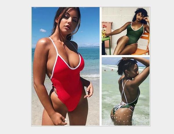 new style conjoined swimsuit women's swimsuit european and american bikini pure color conjoined biki
new style conjoined swimsuit women's swimsuit european and american bikini pure color conjoined biki