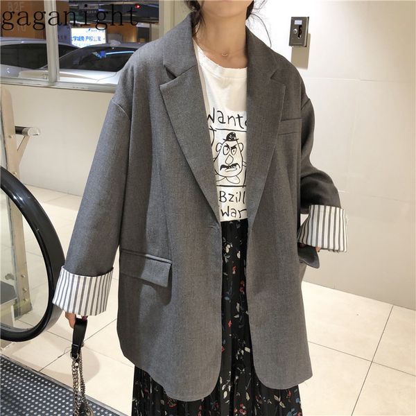 gaganight solid plus size women blazer causal striped sleeve notched blusas autumn chic office ladies jacket coat chaqueta mujer, White;black
gaganight solid plus size women blazer causal striped sleeve notched blusas autumn chic office ladies jacket coat chaqueta mujer, White;black