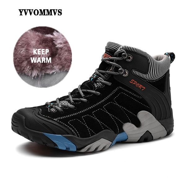men's new outdoor boots warm waterproof wear-resistant non-slip fashion casual tooling shoes, Black
men's new outdoor boots warm waterproof wear-resistant non-slip fashion casual tooling shoes, Black