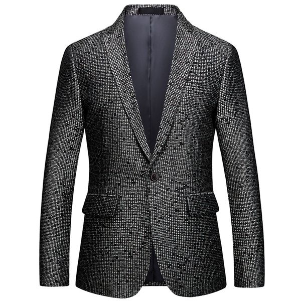 m-6xl 2018 autumn slim fit mens blazers jackets fashion blazer for men men's business casual single piece two button blazer ba08, White;black
m-6xl 2018 autumn slim fit mens blazers jackets fashion blazer for men men's business casual single piece two button blazer ba08, White;black