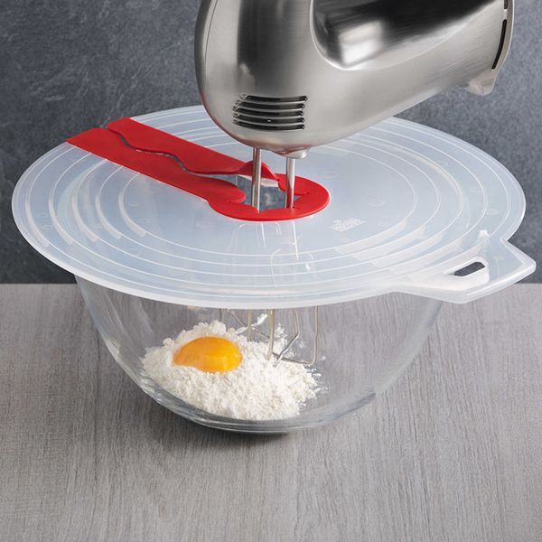 plastic whisk cover splash spill guard bake cooking whisking kitchen tool no boiling oil/mess
plastic whisk cover splash spill guard bake cooking whisking kitchen tool no boiling oil/mess