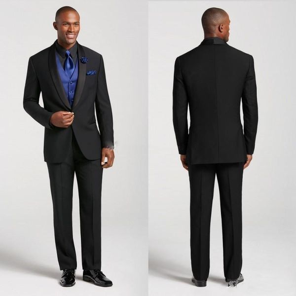 fashionable side vent one button black wedding men's tuxedos shawl lapel groomsmen men suits prom party three pieces (jacket+pants+vest, Black;gray
fashionable side vent one button black wedding men's tuxedos shawl lapel groomsmen men suits prom party three pieces (jacket+pants+vest, Black;gray