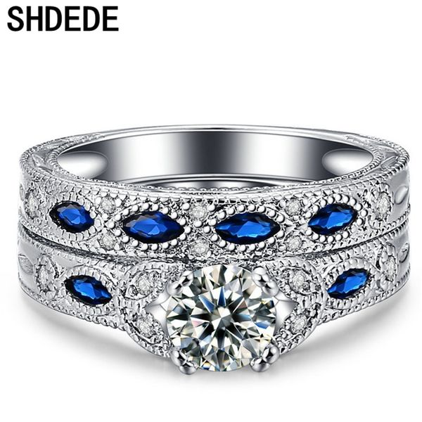 shdede cubic zirconia silver color rings set classic fashion engagement jewelry bride party anniversary gift +lyyg035, Golden;silver
shdede cubic zirconia silver color rings set classic fashion engagement jewelry bride party anniversary gift +lyyg035, Golden;silver