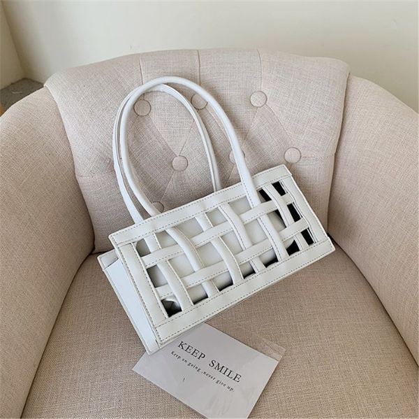 women fashion hand bag shoulder underarm bags handbag pu sense of design hollow out ph-cfy20041425