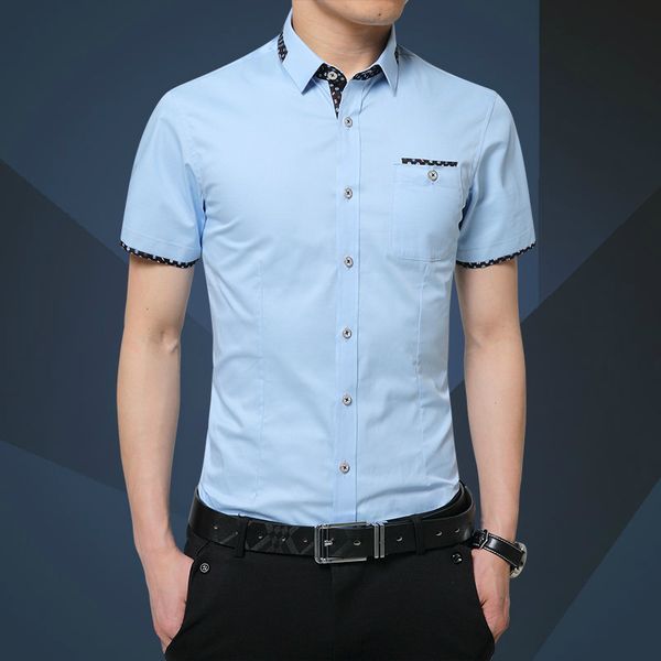 men's shirts short sleeves summertime men casual dress shirt short sleeves large base shirt men shirts, White;black
men's shirts short sleeves summertime men casual dress shirt short sleeves large base shirt men shirts, White;black