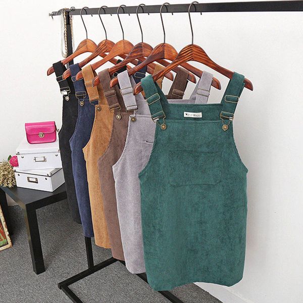 womens clothing women dress spring summer corduroy dress 2019 casual sleeveless loose suspender sundress lady vest overall dress 11 beach, Black;gray
womens clothing women dress spring summer corduroy dress 2019 casual sleeveless loose suspender sundress lady vest overall dress 11 beach, Black;gray