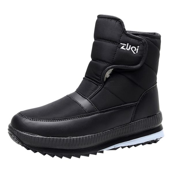 outdoor couple sports leisure shoe snow ankle boots men warm cotton warm fur plush insole non-slip breathable men safety shoes, Black
outdoor couple sports leisure shoe snow ankle boots men warm cotton warm fur plush insole non-slip breathable men safety shoes, Black
