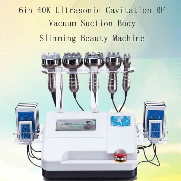 6 in 1 40k ultrasonic liposuction cavitation rf machine 8 pads 650nm lipo laser slimming machine vacuum rf skin rejuvenation
6 in 1 40k ultrasonic liposuction cavitation rf machine 8 pads 650nm lipo laser slimming machine vacuum rf skin rejuvenation