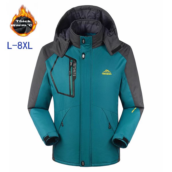 30 c fit plus thick velvet down & parka coat 6xl 7xl 8xl 2019 warm winter jacket waterproof windproof men's windbreaker, Tan;black
30 c fit plus thick velvet down & parka coat 6xl 7xl 8xl 2019 warm winter jacket waterproof windproof men's windbreaker, Tan;black