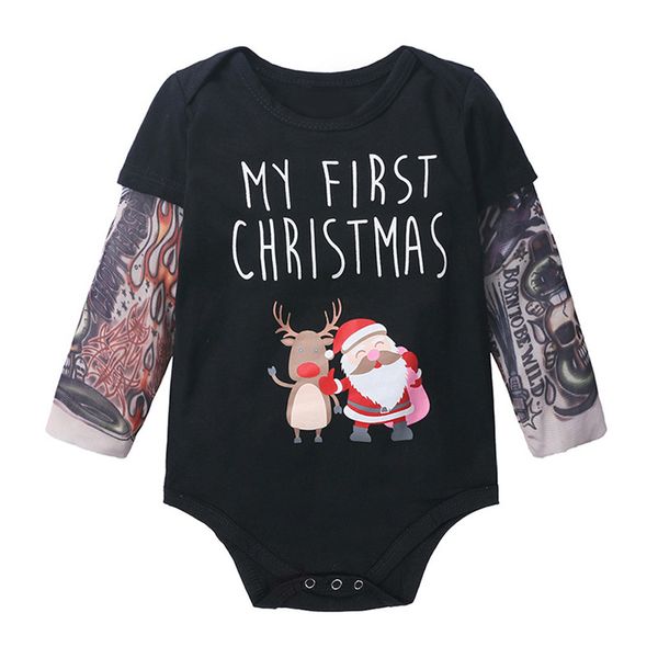 christmas baby kids boys long sleeves with tattoo printed sleeve tee baby boy clothes newborn clothes romper bodysuit, Blue
christmas baby kids boys long sleeves with tattoo printed sleeve tee baby boy clothes newborn clothes romper bodysuit, Blue